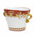 DERUTA COLORI: Ice Bucket Oval with handles - CORAL RED - artisticaitalian.com