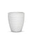 ELEGANTE: Corteza - European Style Small Flower Pot Panna White (5.5"H.) - artisticaitalian.com