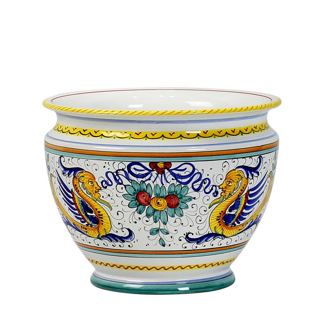 RAFFAELLESCO: Luxury Cachepot Planter SM - artisticaitalian.com