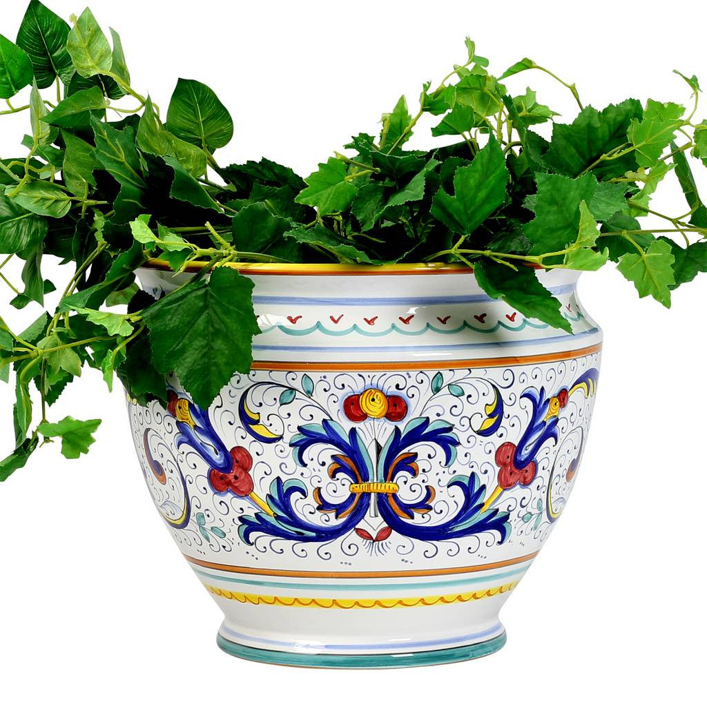 RICCO DERUTA: Luxury Cachepot Planter LARGE - artisticaitalian.com