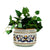 RICCO DERUTA: Cylindrical Cover Pot Ricco Deruta Design - Cachepot Planter (Small) - artisticaitalian.com