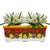 SICILIA: Rectangular Jardiniere from Caltagirone Sicily (Indoor-Outdoor) - RED Lemon Design - artisticaitalian.com