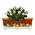 SICILIA: Rectangular Jardiniere from Caltagirone Sicily (Indoor-Outdoor) - RED Lemon Design - artisticaitalian.com