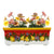 SICILIA: Rectangular Jardiniere from Caltagirone Sicily (Indoor-Outdoor) - RED Lemon Design - artisticaitalian.com