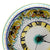 DERUTA VARIO: Round Wall Clock Dec Foglie Verdi - artisticaitalian.com