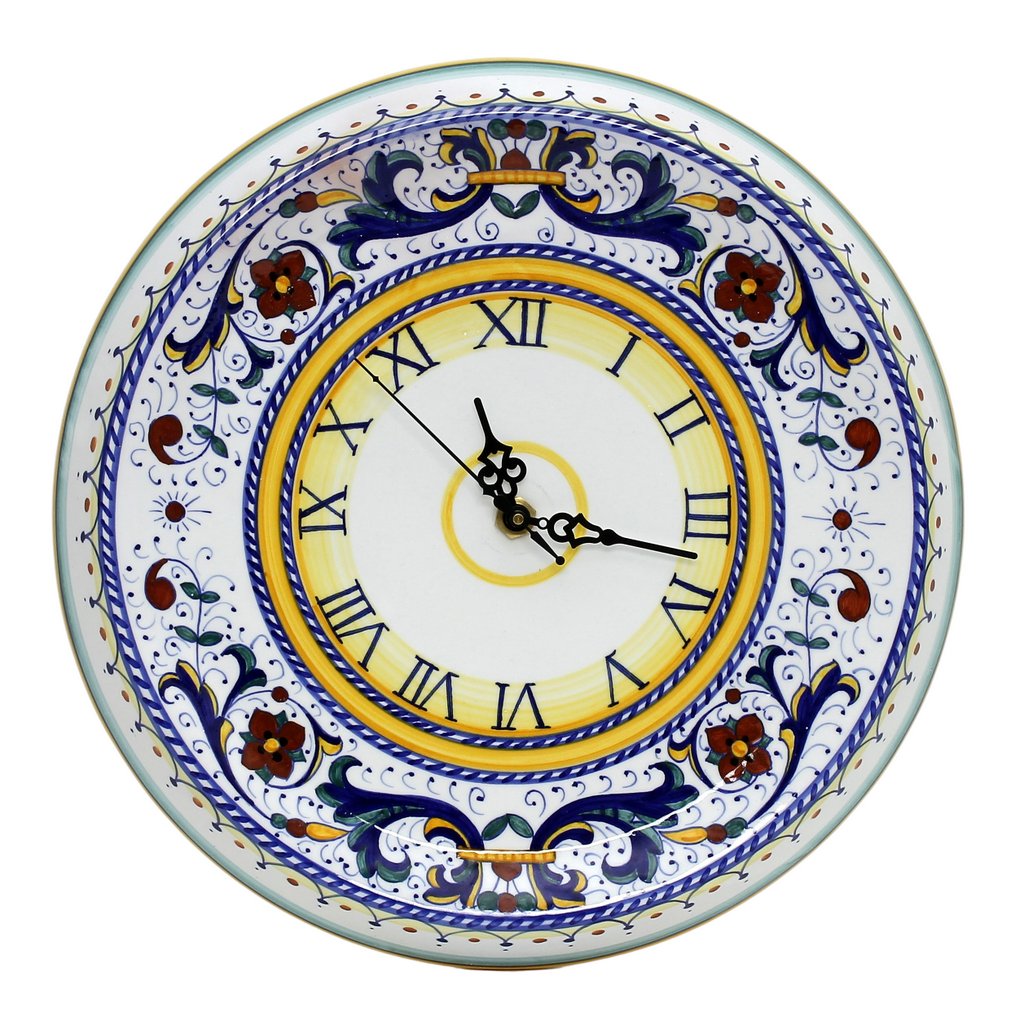 RICCO DERUTA: Round Wall Clock - artisticaitalian.com