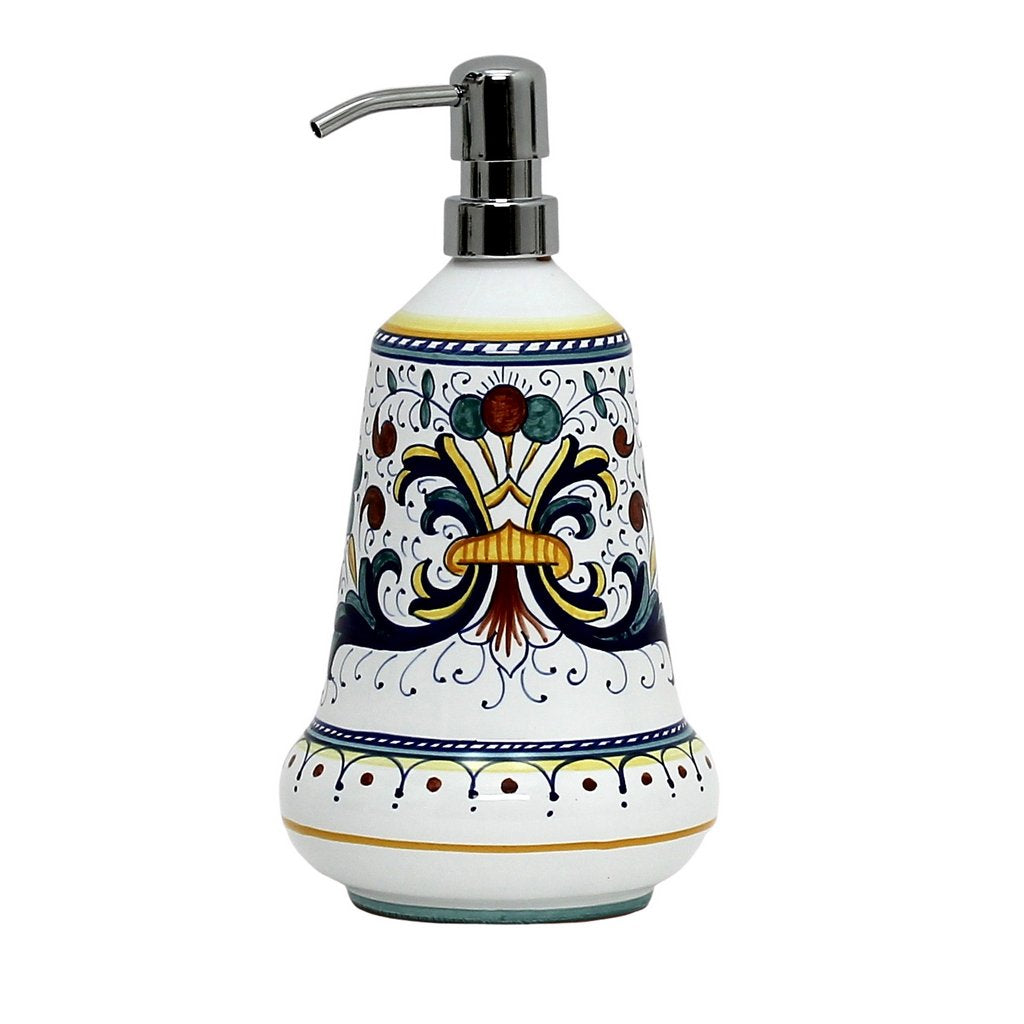 RICCO DERUTA: Liquid Soap/Lotion Dispenser with Chrome Pump (Large 26 OZ) - artisticaitalian.com