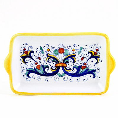 RICCO DERUTA: Butter Dish Small Tray - artisticaitalian.com