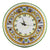 RAFFAELLESCO DELUXE: Large Round Wall Clock - artisticaitalian.com