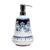 RICCO DERUTA BLUE: Liquid Soap/Lotion Dispenser with Chrome Pump (Medium 20 OZ) - artisticaitalian.com