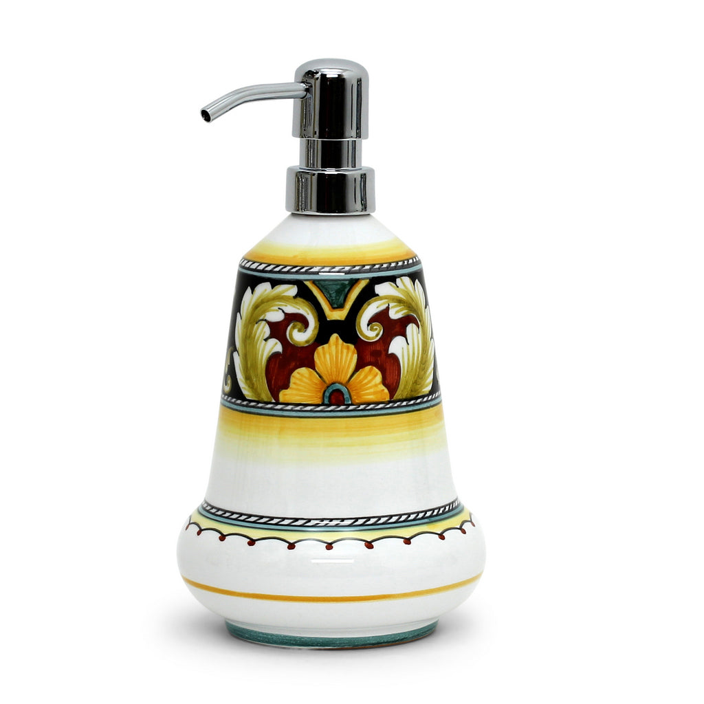 DERUTA VARIO: Liquid Soap/Lotion Dispenser with Chrome Pump (Medium 20 OZ) - artisticaitalian.com