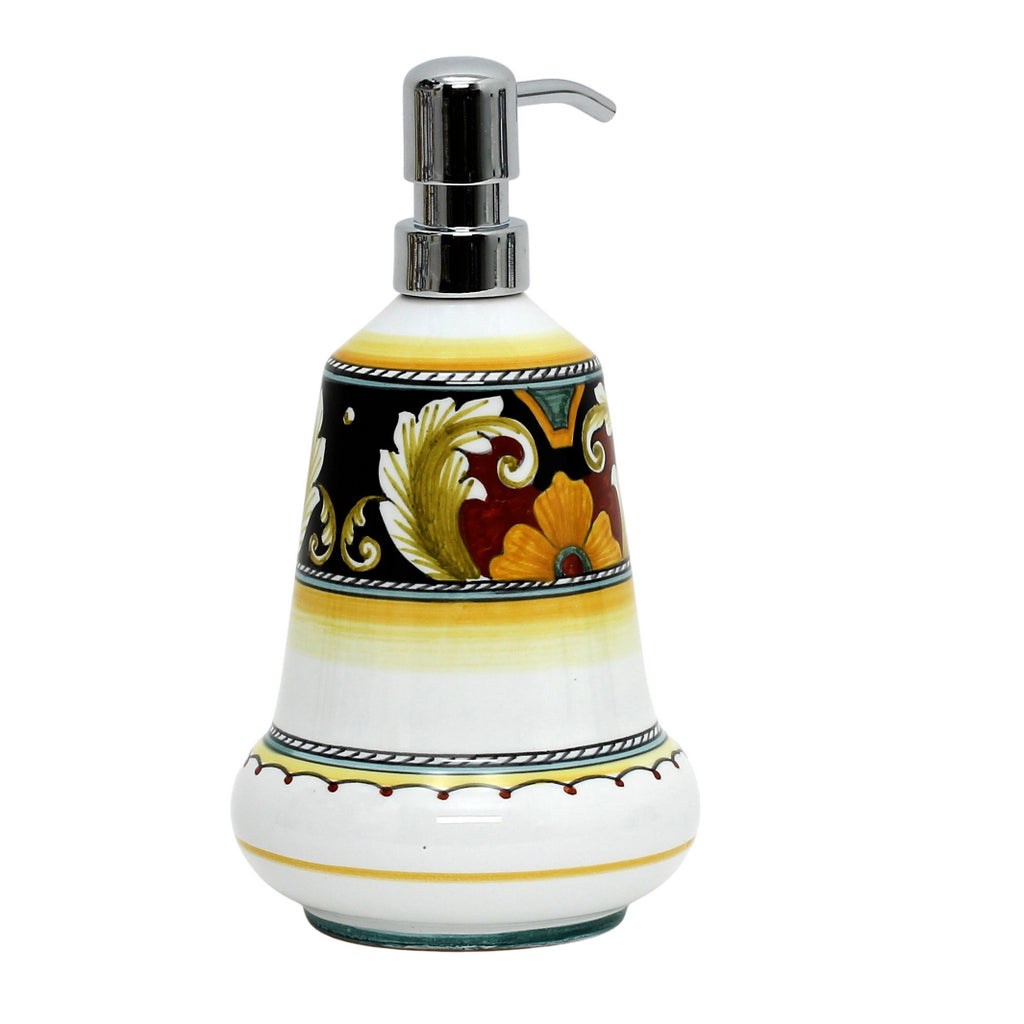 DERUTA VARIO: Liquid Soap/Lotion Dispenser with Chrome Pump (Medium 20 OZ) - artisticaitalian.com