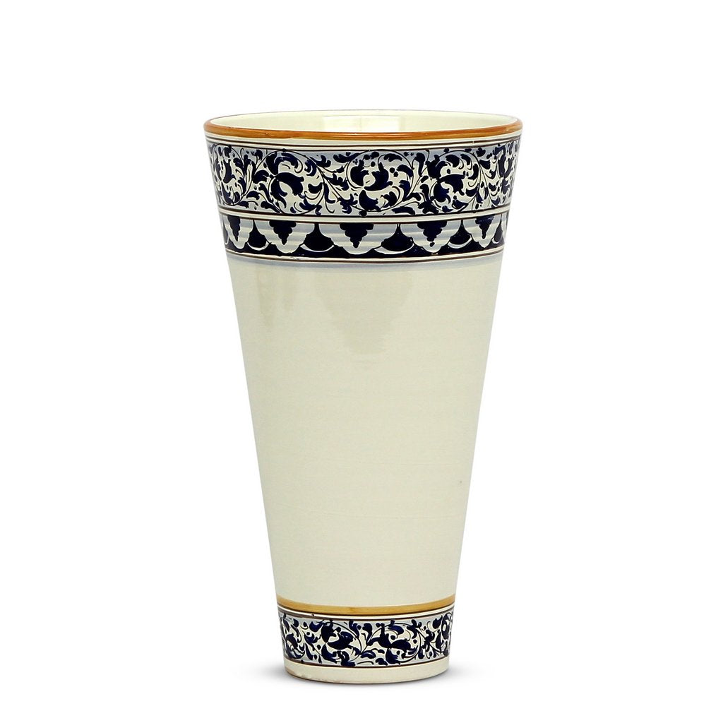 NUOVA TOSCANA: TRINA BLU - Conic Vase - artisticaitalian.com