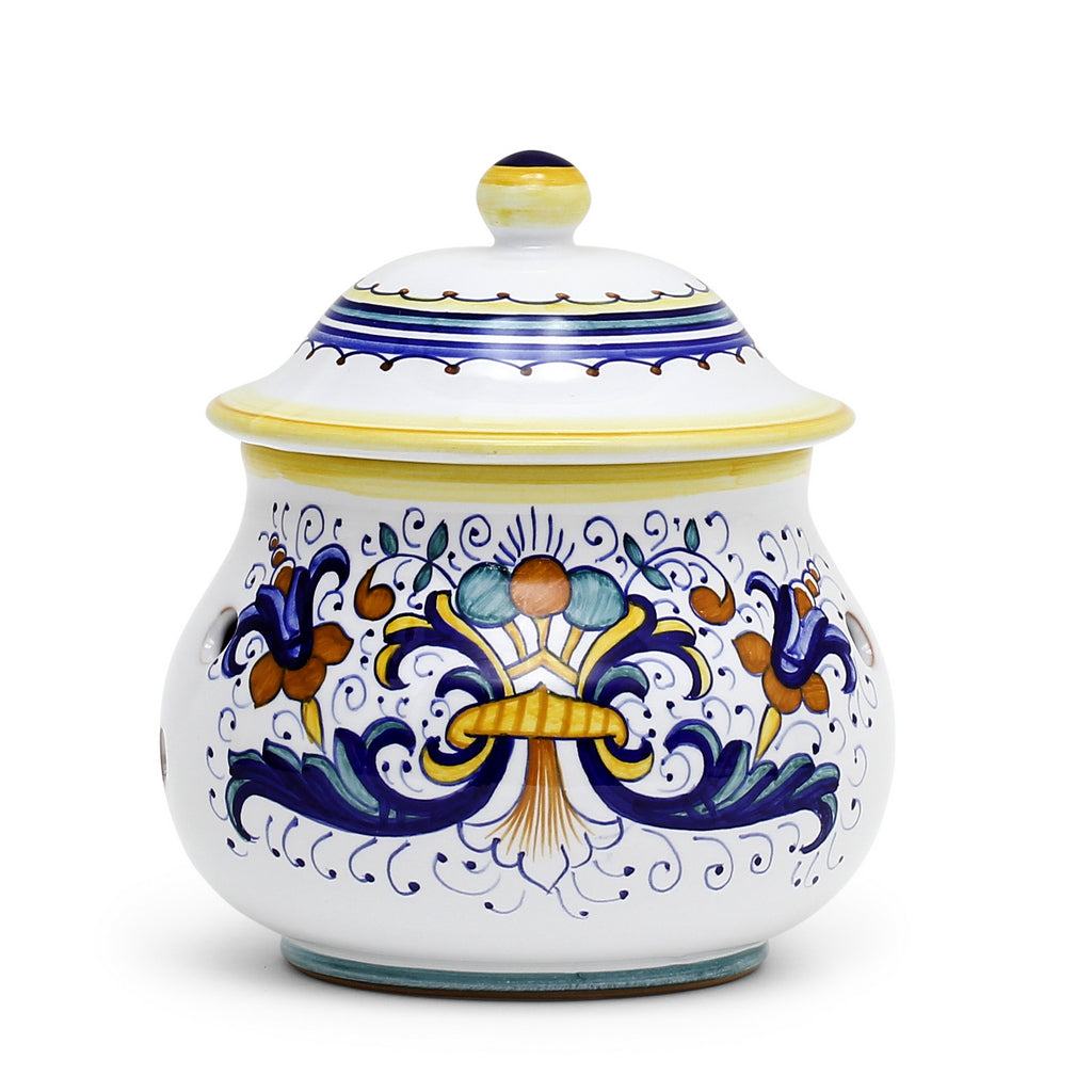 RICCO DERUTA: NEW Garlic/Onion Jar Keeper Short Belly - artisticaitalian.com