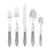 VIETRI: Aladdin Five-Piece Place Setting LIGHT GRAY - artisticaitalian.com