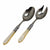 VIETRI: Aladdin Brilliant Ivory Salad Servers - artisticaitalian.com