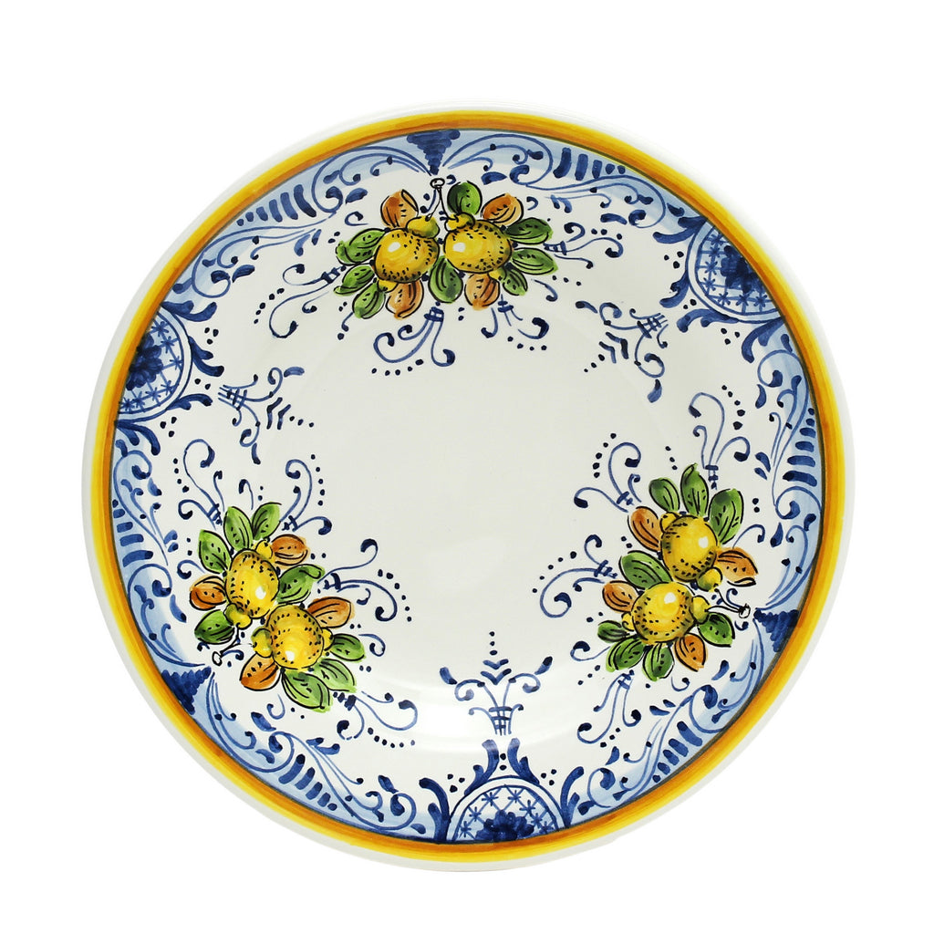 LIMONCINI: Pasta/Soup Rim Plate - artisticaitalian.com