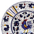 ORVIETO BLUE ROOSTER: Pre Pack Dinner Plate + Coupe Bowl + Mug - artisticaitalian.com