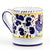 ORVIETO BLUE ROOSTER: Mug (10 Oz) - artisticaitalian.com