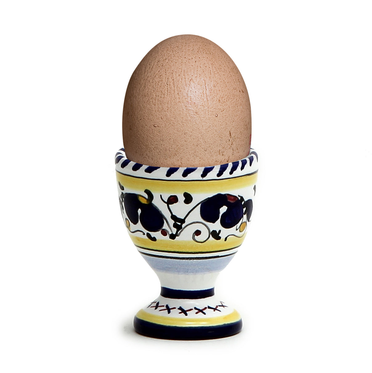 ORVIETO BLUE ROOSTER: Egg Holder cup [R]