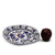 ORVIETO BLUE ROOSTER: Oval Plate - artisticaitalian.com