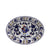 ORVIETO BLUE ROOSTER: Oval Plate - artisticaitalian.com