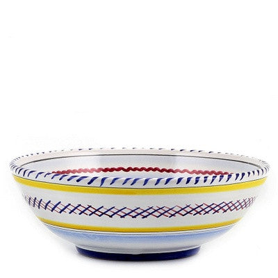 ORVIETO BLUE ROOSTER: Soup Pasta Coupe Bowl - artisticaitalian.com