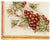 BACKSPLASH/MURAL: Modular Hand Painted ~ Vino Veritas Grapes Design (4 Tiles) - artisticaitalian.com