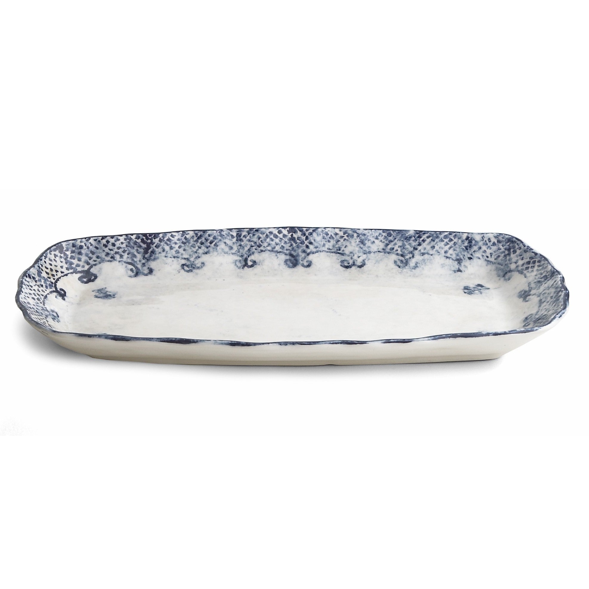 ARTE ITALICA: Burano Rectangular Tray - artisticaitalian.com