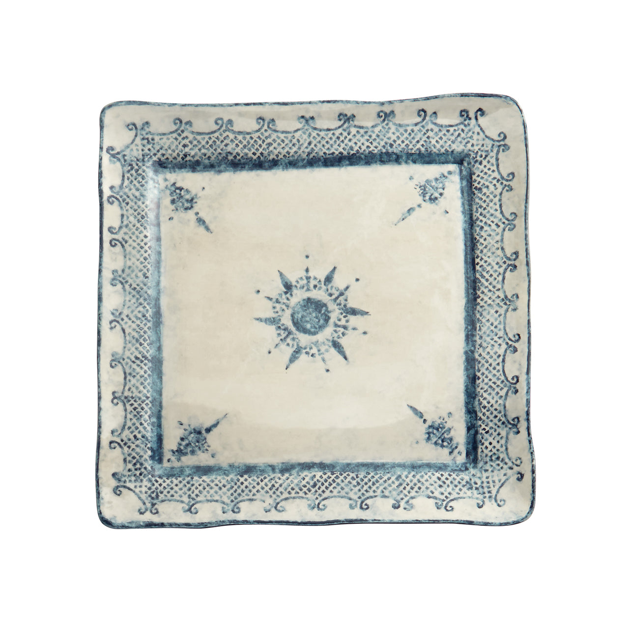 ARTE ITALICA: Burano Square Platter - artisticaitalian.com