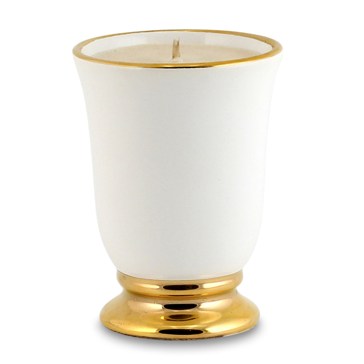 DERUTA ORO: Deluxe Precious Bell Cup Candle with Pure Gold Rim - artisticaitalian.com