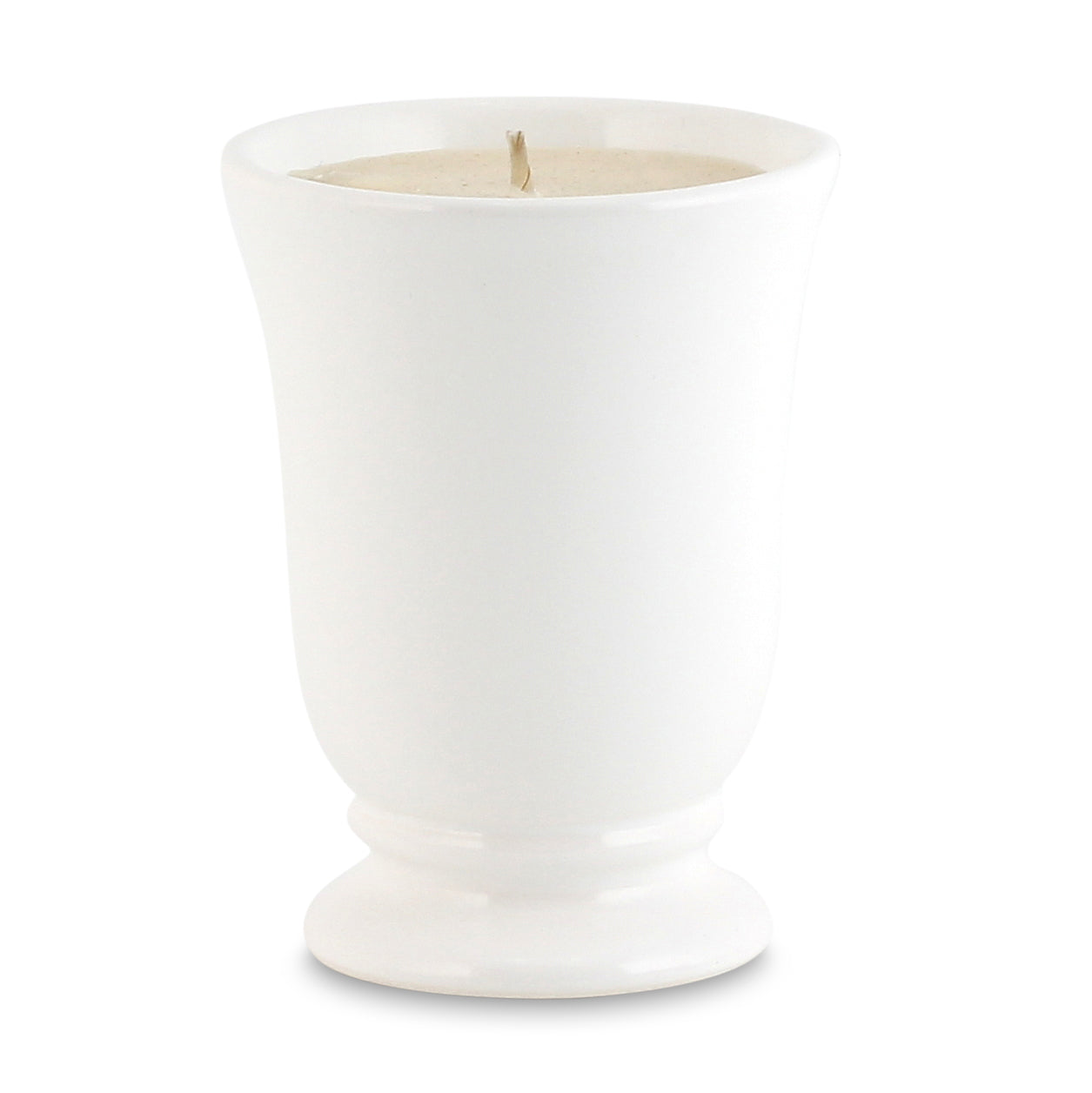 PURITY SPA CANDLE: Bell Cup Candle pure White - artisticaitalian.com