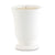 PURITY SPA CANDLE: Bell Cup Candle pure White - artisticaitalian.com