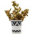 DERUTA CANDLES: Contempo Cup Candle ~ Deruta Chevron #1 Design - artisticaitalian.com