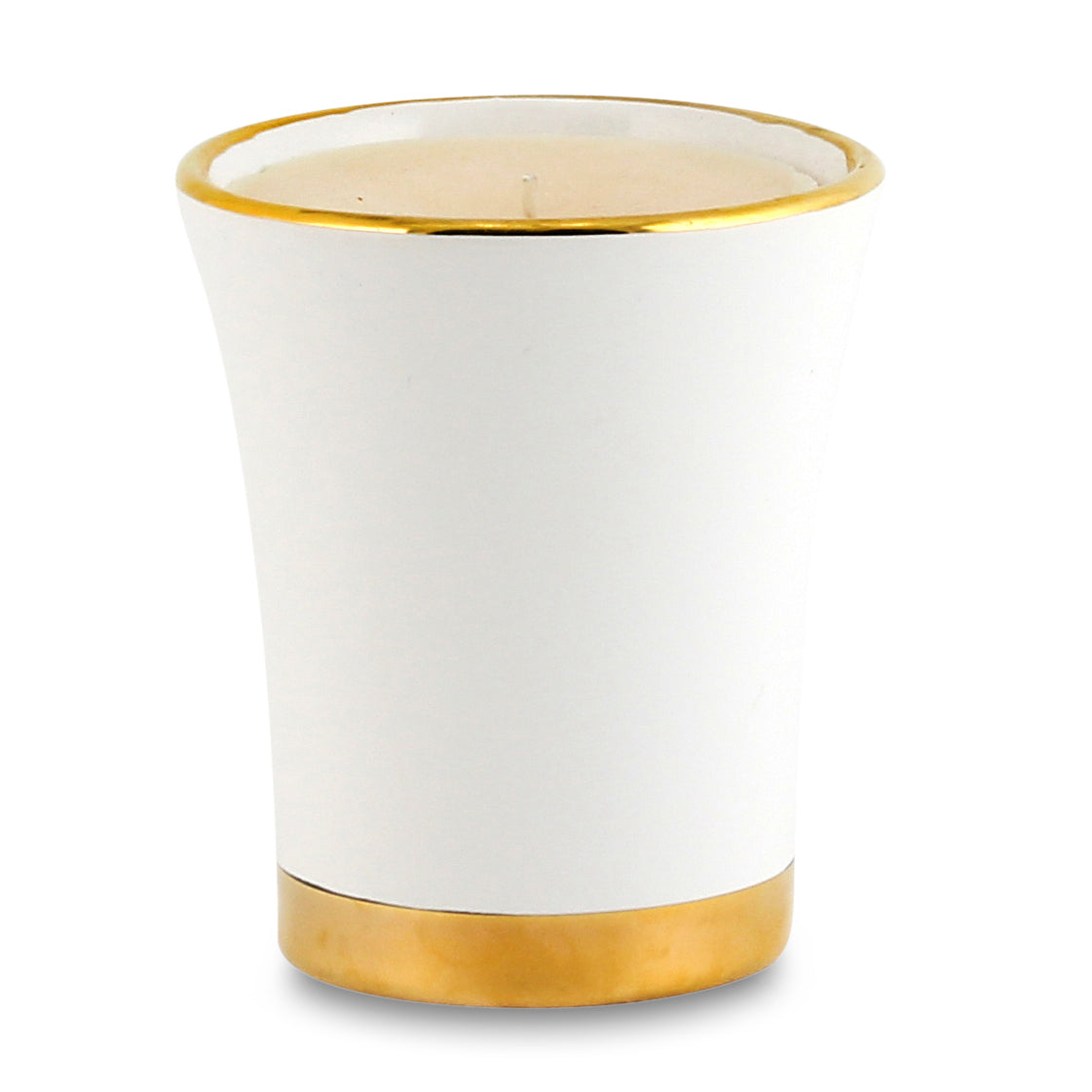 DERUTA ORO: Deluxe Precious Flared Candle with Pure Gold Rim - artisticaitalian.com