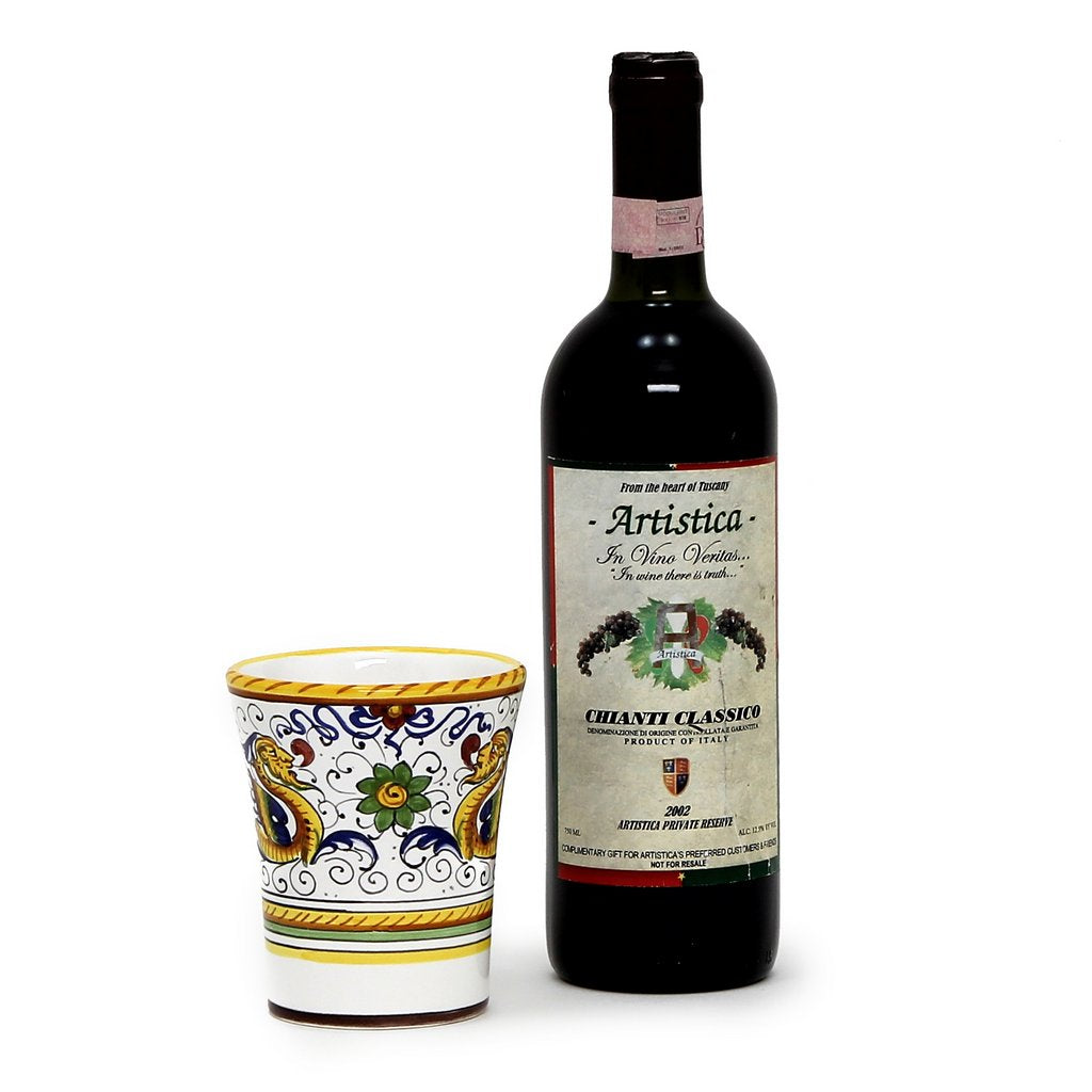 RAFFAELLESCO DELUXE: Flared Drinking Cup Mug - artisticaitalian.com