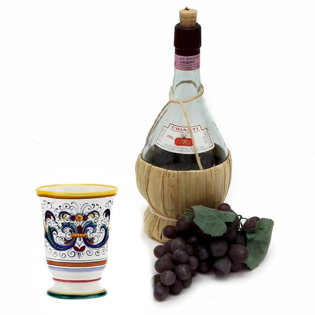 RICCO DERUTA: Bell Cup Wine Goblet - Multi Use - artisticaitalian.com