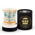 DERUTA CANDLES: Deluxe Cup Candle ~ Deruta Domitia Design - artisticaitalian.com