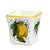 DERUTA CANDLES: Square Flared Candle Positano Limoni Design - artisticaitalian.com