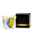 DERUTA CANDLES: Square Flared Candle Positano Limoni Design - artisticaitalian.com