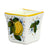 DERUTA CANDLES: Square Flared Candle Positano Limoni Design - artisticaitalian.com