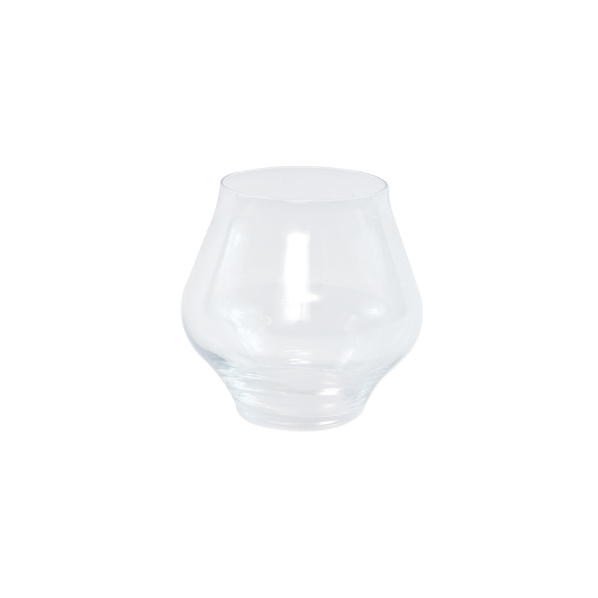 VIETRI: Contessa Clear Stemless Wine Glass - artisticaitalian.com