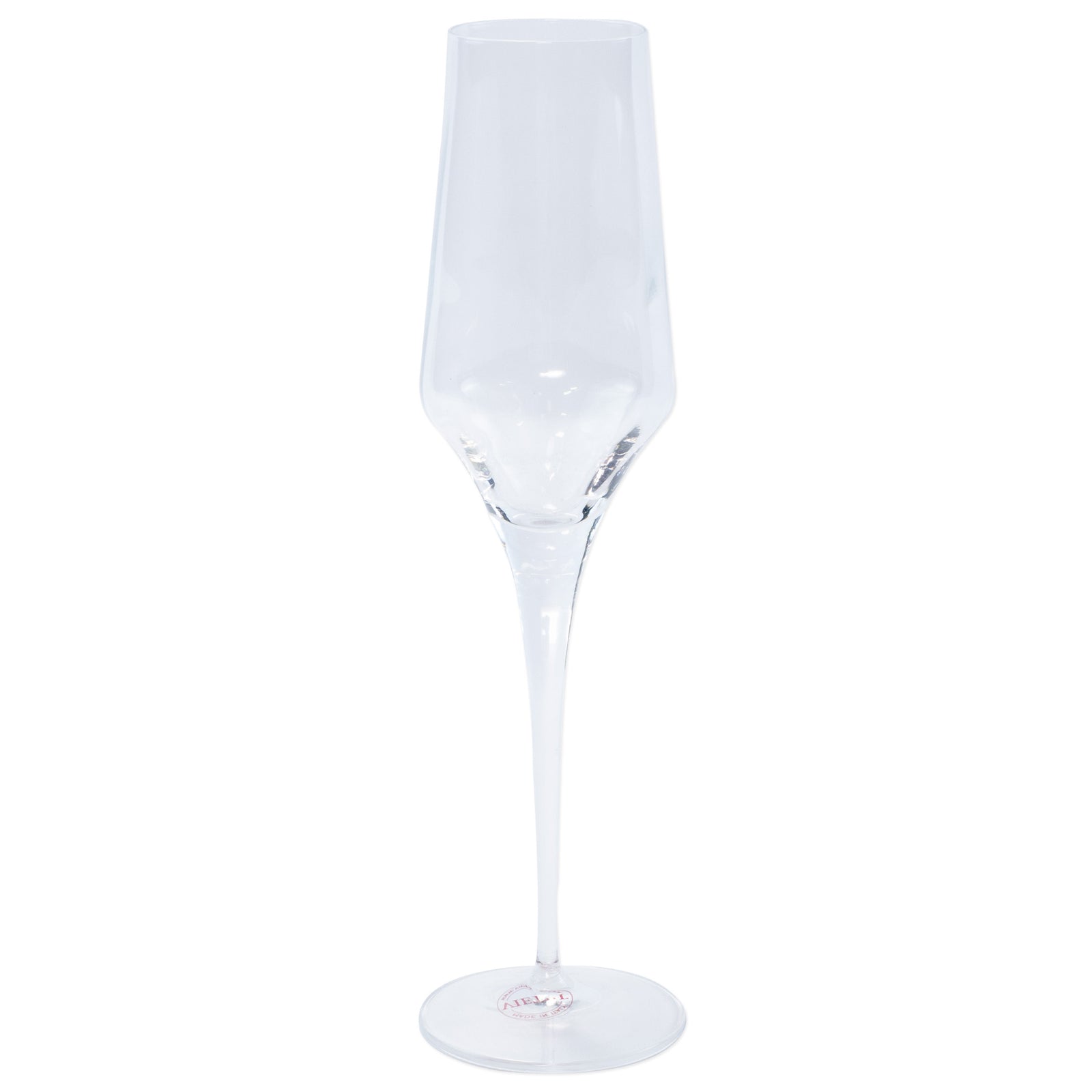 VIETRI: Contessa Clear Champagne Glass - artisticaitalian.com