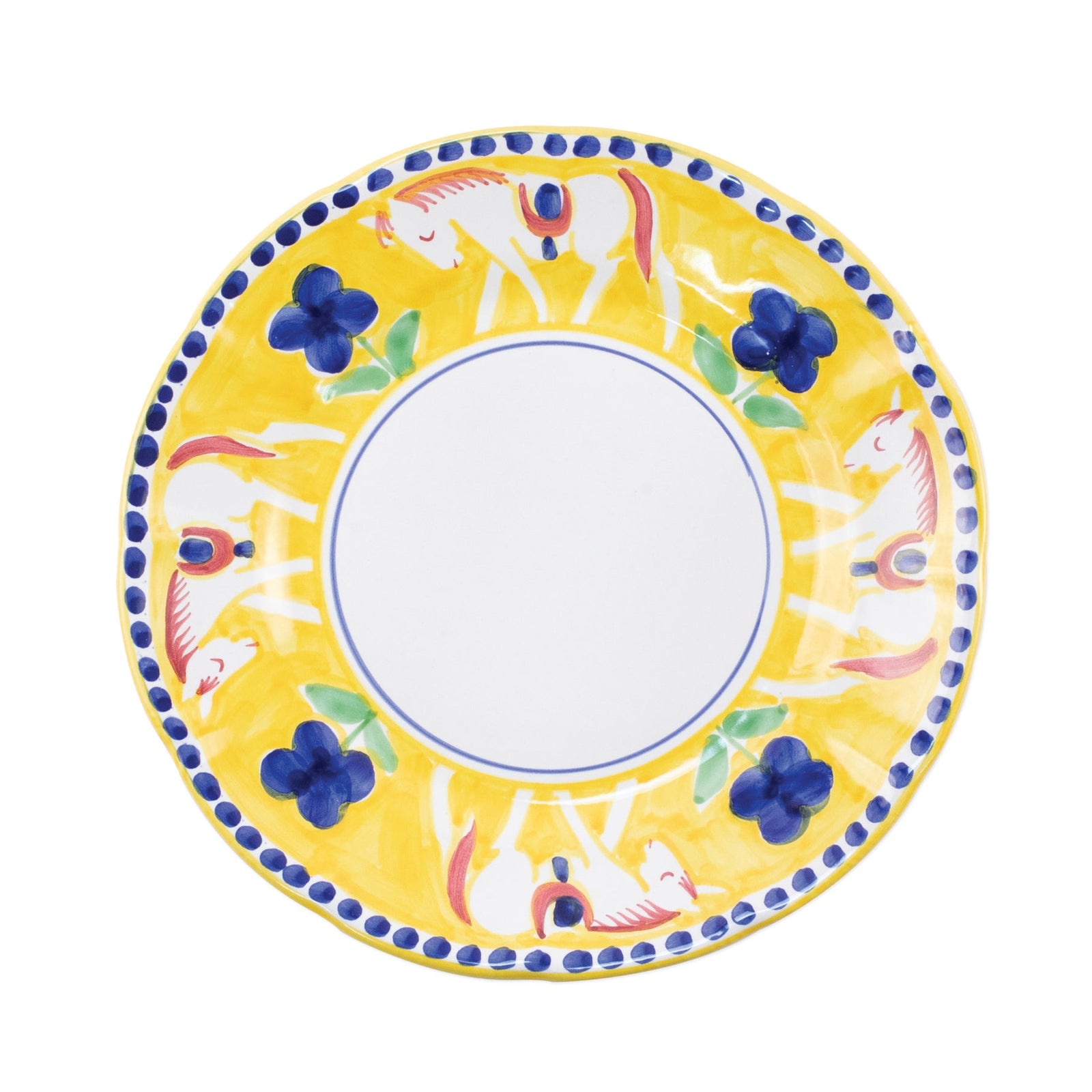 VIETRI: CAMPAGNA Cavallo Dinner Plate - artisticaitalian.com