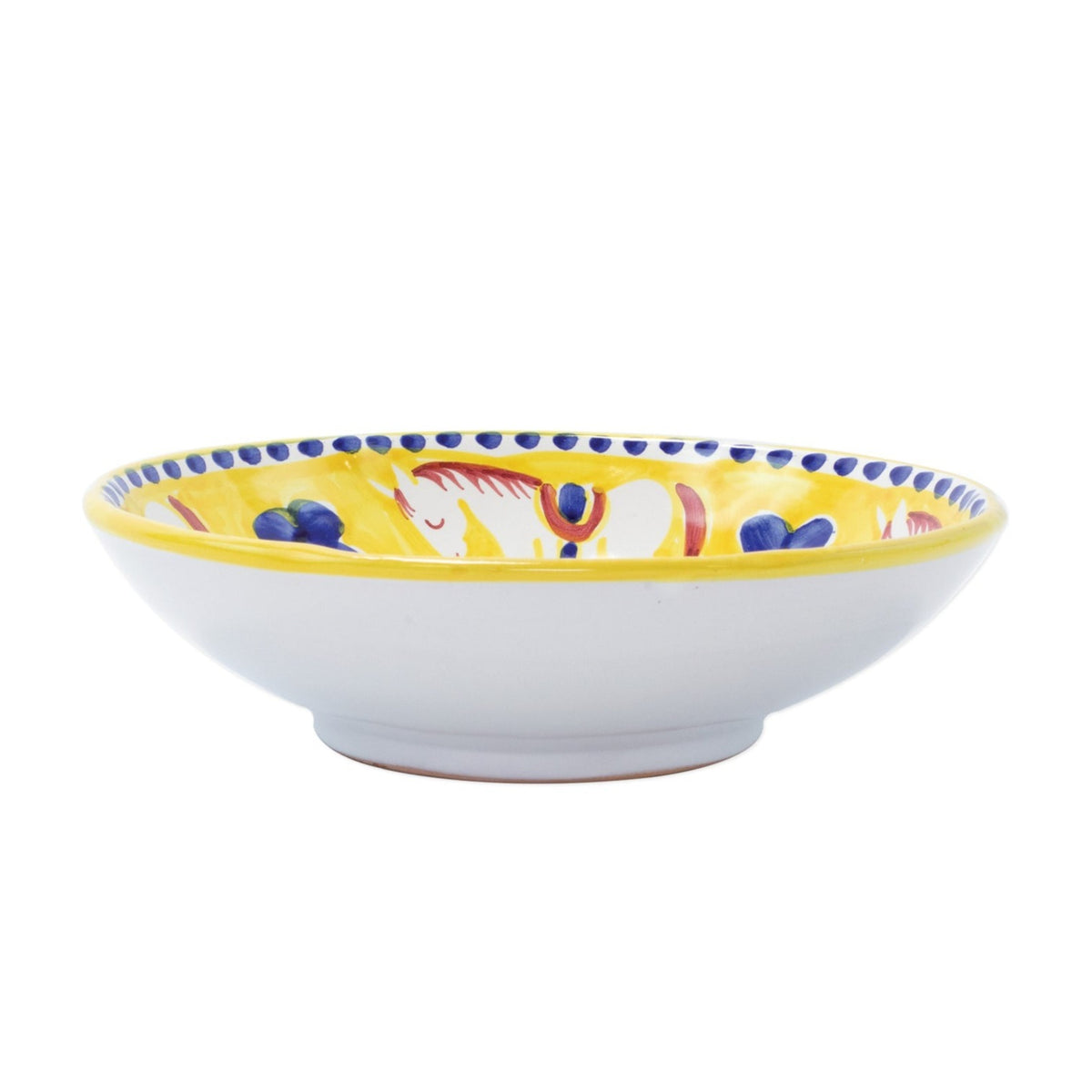 VIETRI: CAMPAGNA Cavallo Coupe Pasta Bowl - artisticaitalian.com