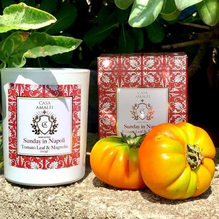 CASA AMALFI CANDLE: Scented Candle - Sunday in Napoli (7 Oz) - artisticaitalian.com