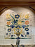 ANTICA DERUTA: WALL PANEL BACKSPLASH VASE OF FLOWER - artisticaitalian.com