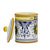 LIMONCINI: Tuscan Canister 'ZUCCHERO' (Sugar) lemon design - artisticaitalian.com