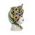 CALTAGIRONE: Sicilian Moorish Head Vase - Woman with Spring flowers (Medium 12" H.) - artisticaitalian.com