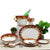 DERUTA COLORI: Oval Platter - CORAL RED - artisticaitalian.com